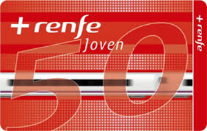 Tarjeta +Renfe Joven 50