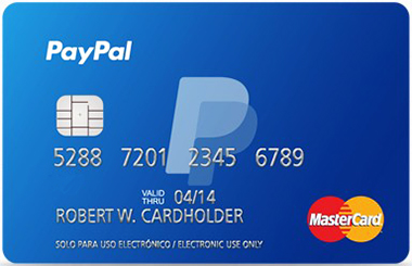 Tarjeta PayPal